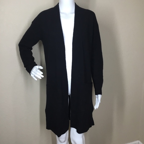 Halogen Rib Knit Wool & Cashmere Cardigan - Picture 2 of 6